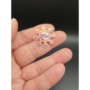 Cancer Awareness Ribbons Hope Enamel Lapel Pin